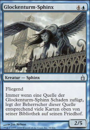Glockenturm-Sphinx