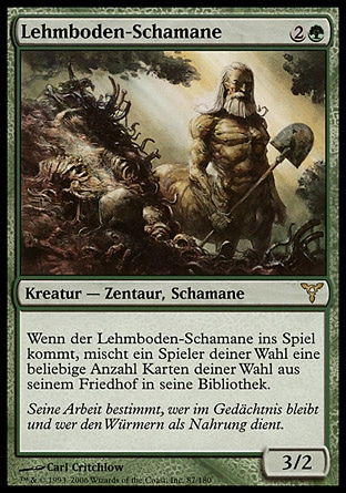 Lehmboden-Schamane