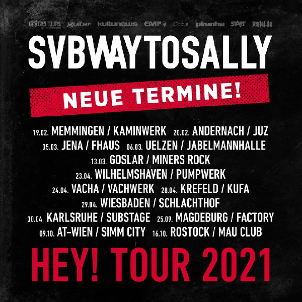 Subway To Sally Hey! Tour 2021