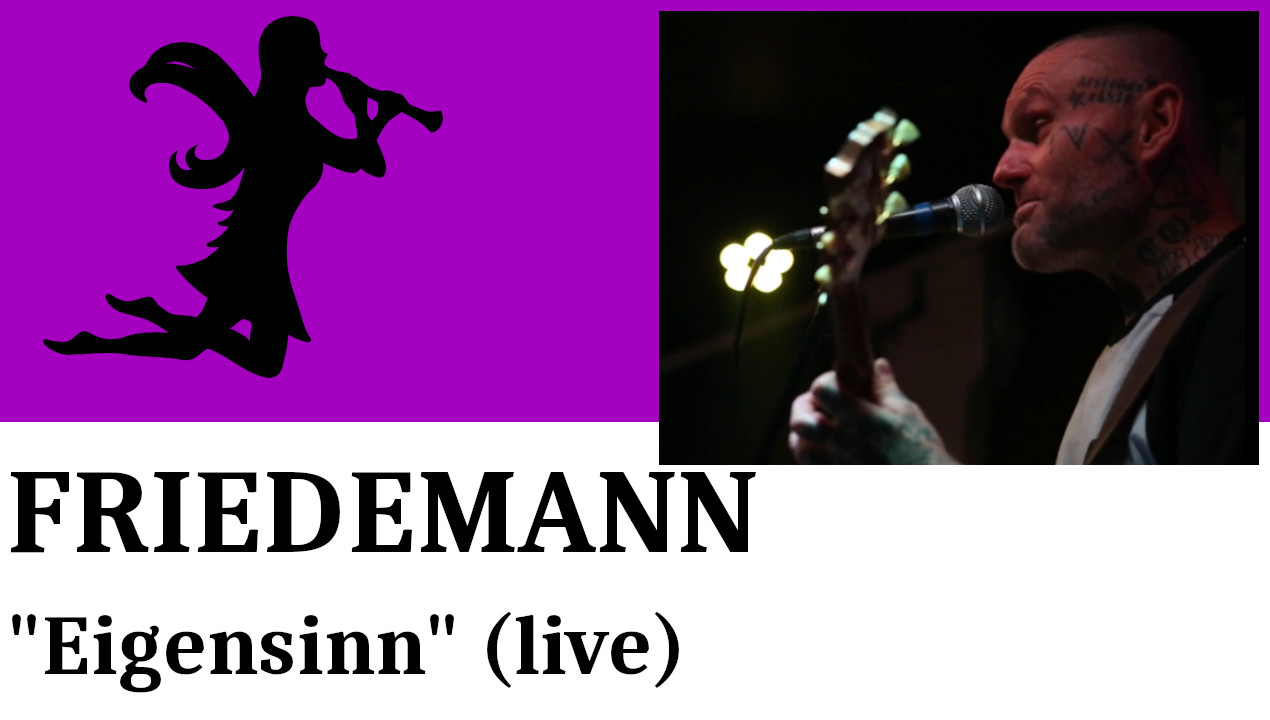 Friedemann - Eigensinn - live at Dont Panic Essen Thumbnail